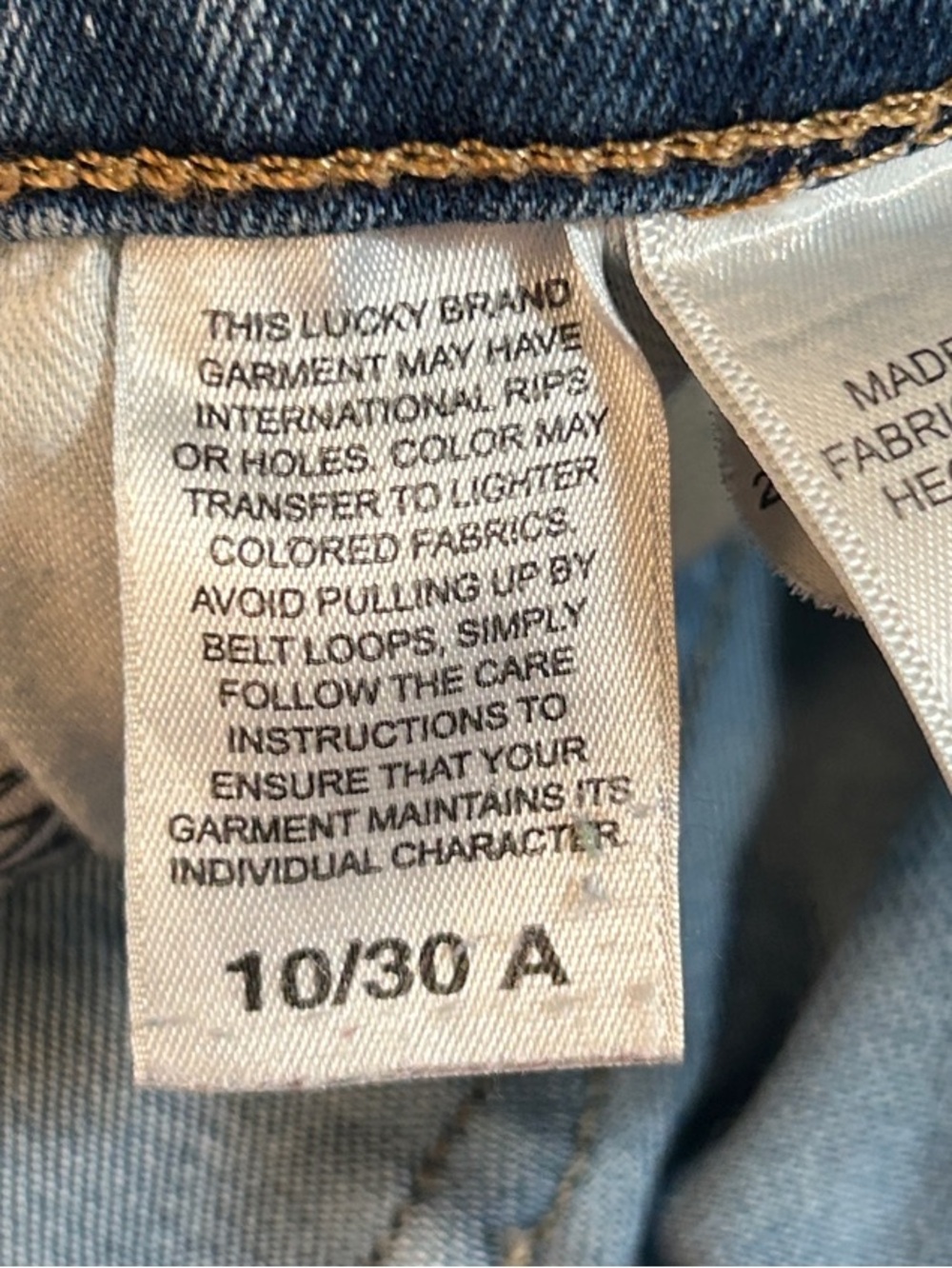Lucky Brand Women’s Classic High-Rise Bridgette Blue Skinny Jeans Size 10/30 - Picture 4 of 7